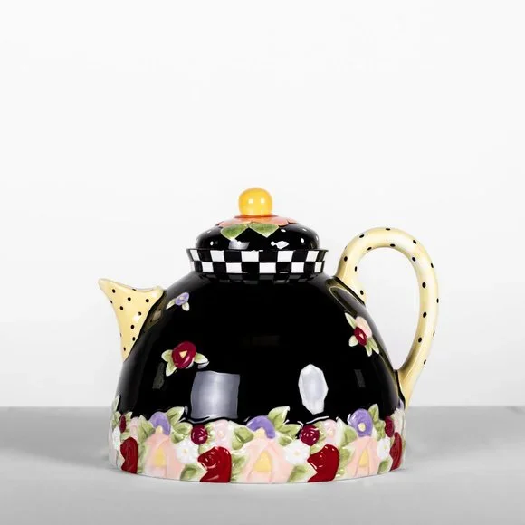 Set of 5 Mary Engelbreit Collectible Tea Pots - Picture 8 of 15